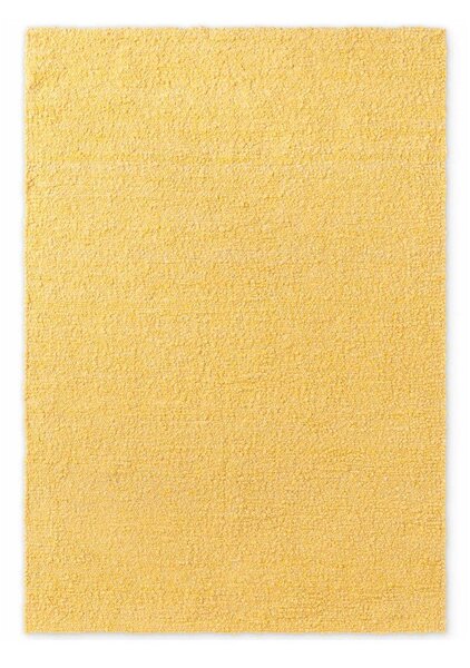 Žlutý ručně tkaný koberec z materiálu bouclé 120x170 cm Notting Hill Portobello – Ted Baker
