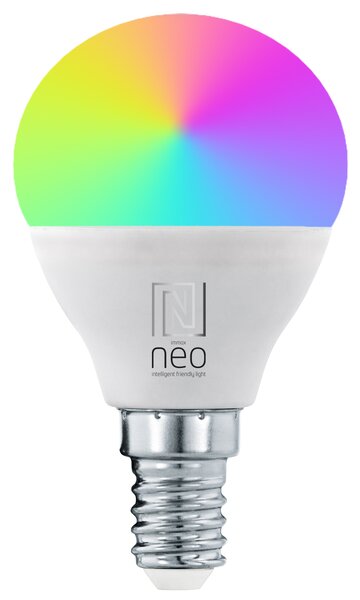 Immax NEO LITE Smart žárovka LED E14 6W RGB+CCT barevná a bílá, stmívatelná, WiFi, P45