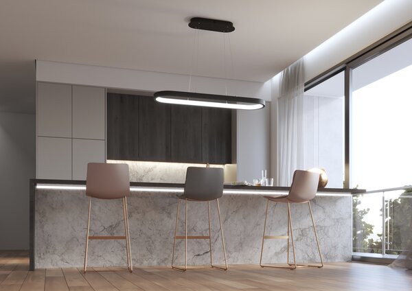 Immax NEO HIPODROMO Smart závěsné svítidlo 120x30cm, 66W bílé Zigbee 3.0