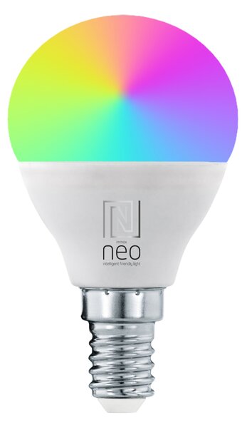 Immax NEO LITE Smart žárovka LED E14 6W RGB+CCT barevná a bílá, stmívatelná, WiFi, P45