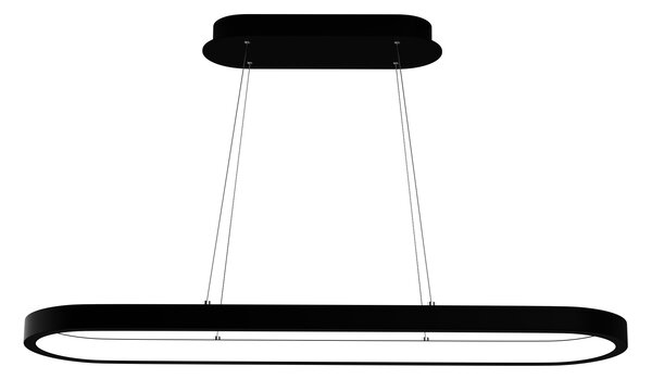 Immax NEO HIPODROMO Smart závěsné svítidlo 120x30cm 66W černé Zigbee 3.0