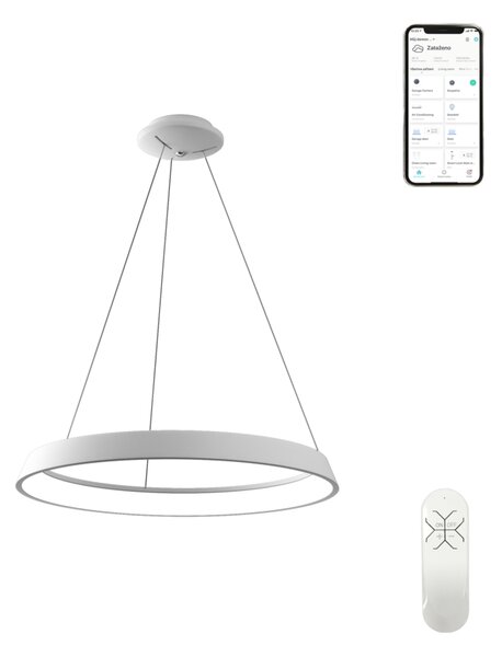 Immax NEO LIMITADO Smart závěsné svítidlo 60cm 39W bílé Zigbee 3.0