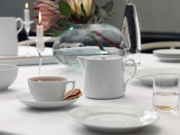 Porcelánová konvice White Fluted 750 ml