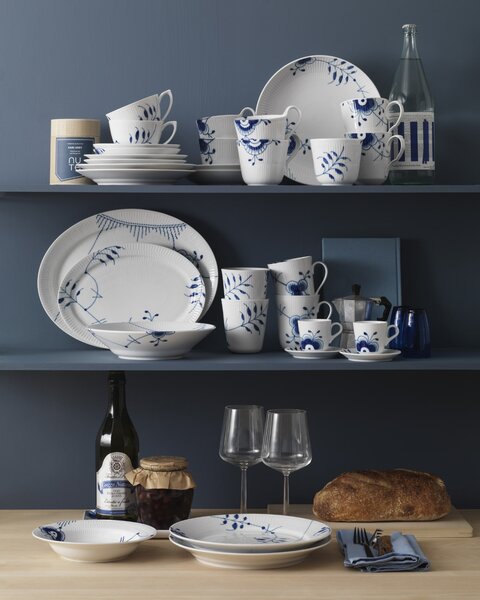 Porcelánová konvice Blue Fluted Mega 750 ml
