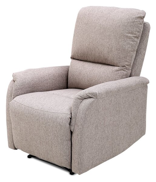 Autronic Polohovací TV křeslo TV-5060 CAP2 - látka cappucino / erný kov