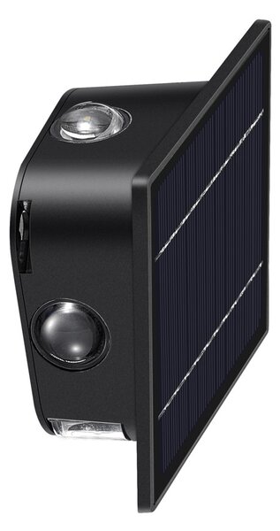 Venkovní solární nástěnné LED osvětlení IMMAX WALL se světelným čidlem, 2W