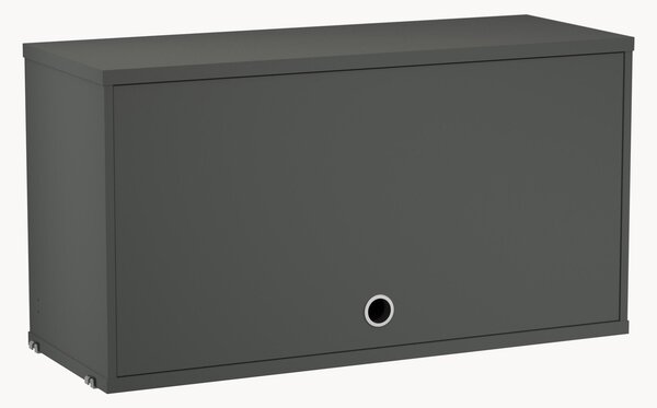 Skříňka pro modulární regálový systém's výklopnými dveřmi String System