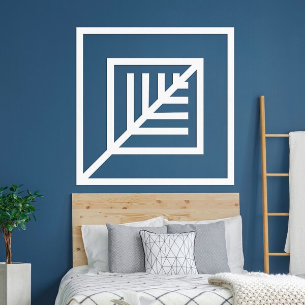SENTOP | Geometrická dřevěná dekorace na zeď - Moderní design | SENTOP HDF0397-B