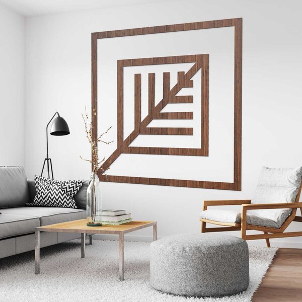 SENTOP | Geometrická dřevěná dekorace na zeď - Moderní design | SENTOP HDF0397-B
