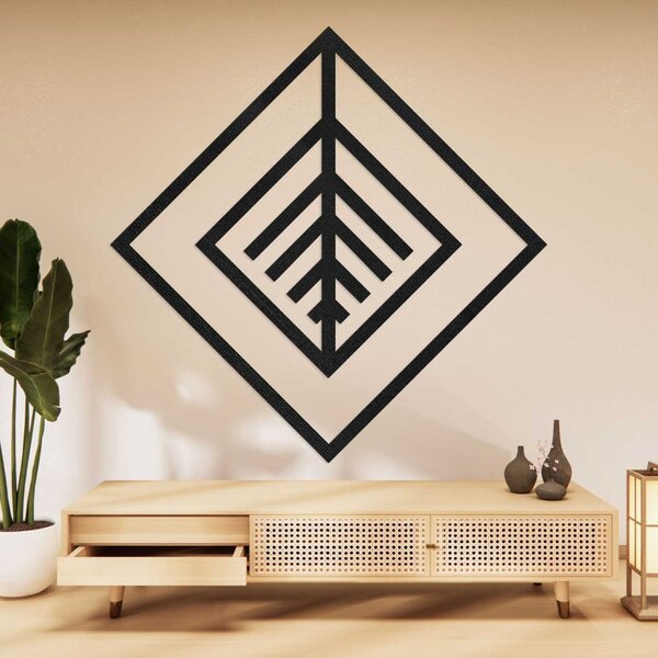 SENTOP | Geometrická dřevěná dekorace na zeď - Moderní design | SENTOP HDF0397-B