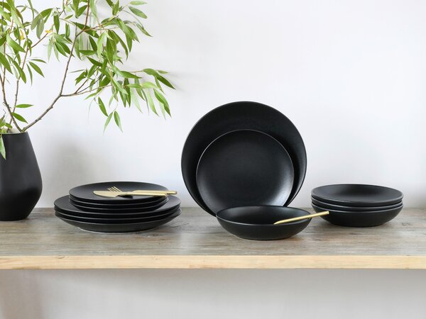 JÍDELNÍ SOUPRAVA 12dílnékamenina Creatable - Online Only nádobí, Online Only