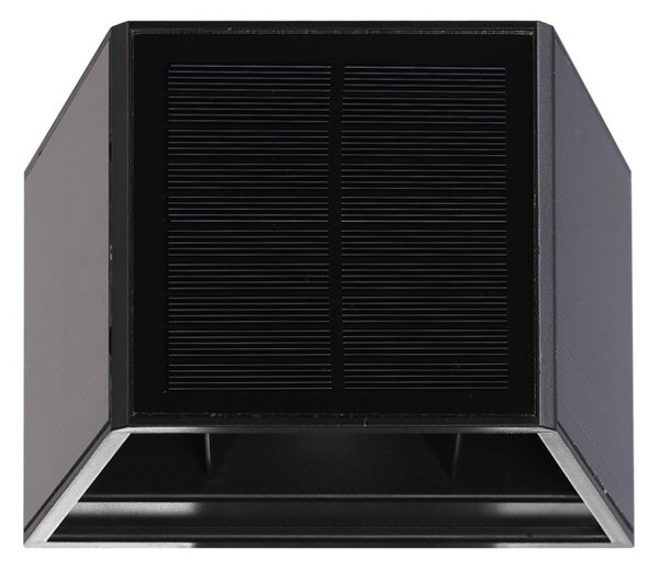 Venkovní solární nástěnné LED osvětlení IMMAX WALL-3 se světelným čidlem, 2W