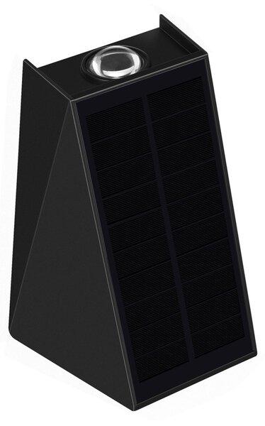 Venkovní solární nástěnné LED osvětlení IMMAX WALL-4 se světelným čidlem, 2W