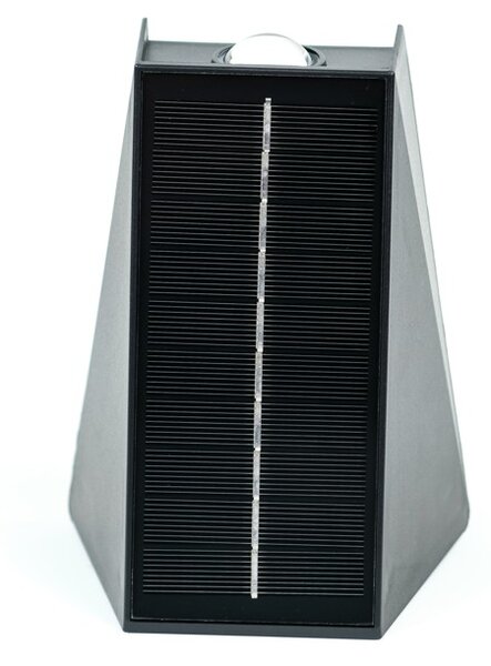 Venkovní solární nástěnné LED osvětlení IMMAX WALL-4 se světelným čidlem, 2W