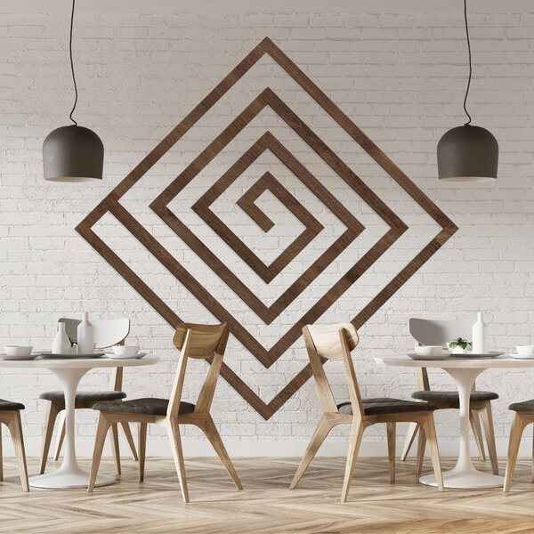 SENTOP | Geometrický obraz spirály v diamantu| SENTOP HDF0397