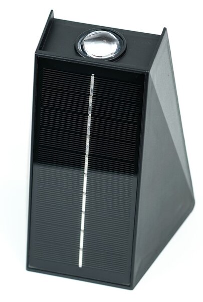 Venkovní solární nástěnné LED osvětlení IMMAX WALL-4 se světelným čidlem, 2W