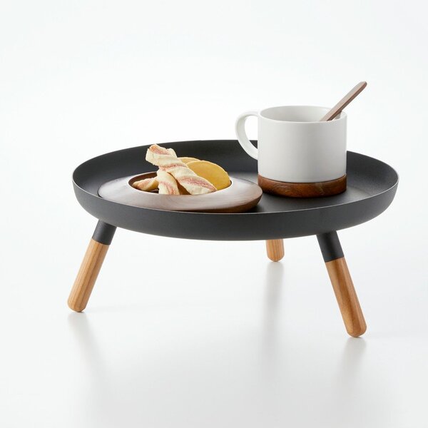 Kovový podnos ø 32 cm – YAMAZAKI