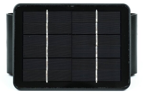 Venkovní solární nástěnné LED osvětlení IMMAX WALL-5 se světelným čidlem, 2W