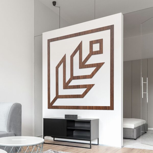 SENTOP | Geometrická dekorace na zeď čtvercová | SENTOP HDF0397-C