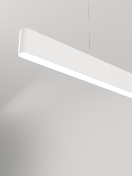 Immax NEO MILANO Smart závěsné lineární svítidlo 120cm, CCT 40W/RGB 18W, bílé Zigbee 3.0
