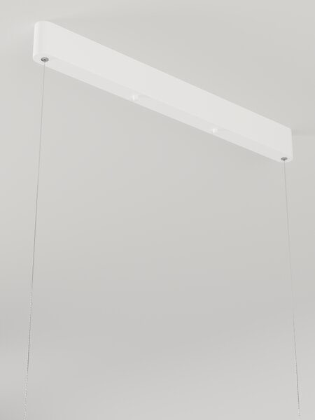 Immax NEO MILANO Smart závěsné lineární svítidlo 120cm, CCT 40W/RGB 18W, bílé Zigbee 3.0