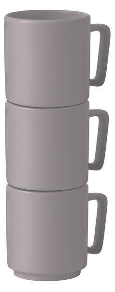 Sada hrnků 4 ks 300 ml Taupe Collection