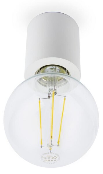TEN 70 nástěnná lampa, bílá - FARO