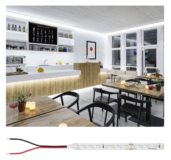 P 76018 Pro LED Strip Silver P75 840 5m 23W 750lm/m 96LEDs/m 4000K - PAULMANN
