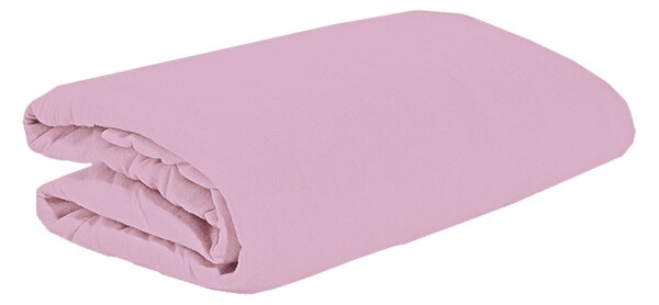 Jersey prostěradlo EVA 90x200 cm STARORŮŽOVÉ