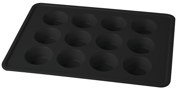 Forma na muffiny 12 ks Matte Black Collection