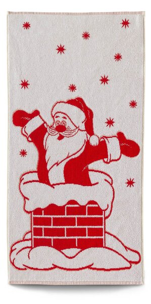 Ručník Veba ZARA Santa bíločervená Velikost: 55x100 cm