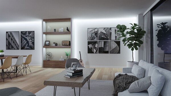 P 76024 Pro LED Strip Silver P150 865 5m 50W 1550lm/m 160LEDs/m 6500K - PAULMANN