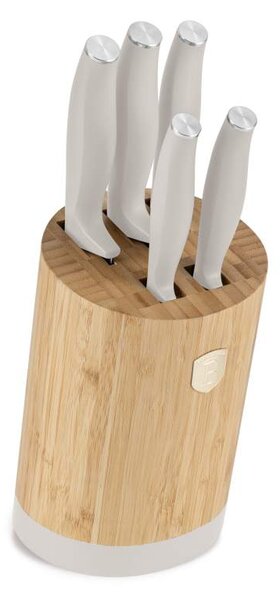 Sada nožů se stojanem BAMBOO 6 ks Sahara Collection