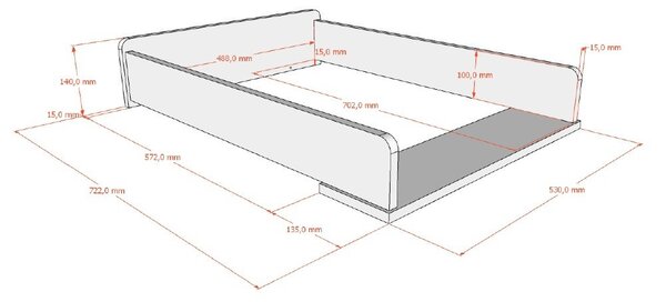 Béžová dětská komoda s přebalovacím pultem 89x90x55 cm Swingo – Vipack