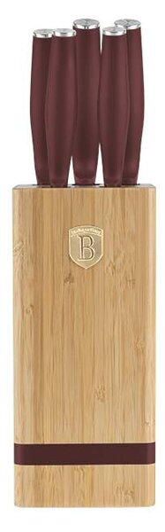 Sada nožů se stojanem BAMBOO 6 ks Leonardo Collection