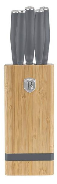 Sada nožů se stojanem BAMBOO 6 ks Aspen Collection