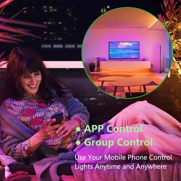 Immax NEO LITE Smart Ambiente lampa,150cm, 12W, RGB barevná, stmívatelná, WiFi