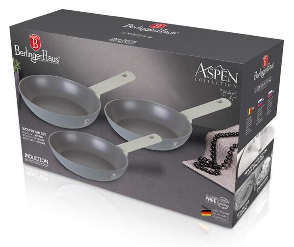 Sada pánví s titanovým povrchem 3 ks Aspen Collection
