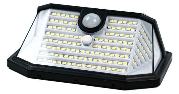 Venkovní solární nástěnné LED osvětlení Immax SIDE s PIR čidlem, 4W, 6000K