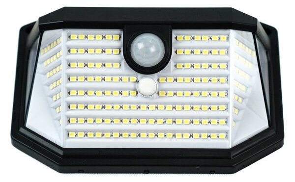 Venkovní solární nástěnné LED osvětlení Immax SIDE s PIR čidlem, 4W, 6000K