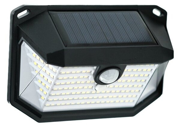 Venkovní solární nástěnné LED osvětlení Immax SIDE s PIR čidlem, 4W, 6000K