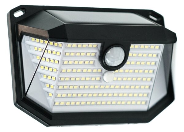 Venkovní solární nástěnné LED osvětlení Immax SIDE s PIR čidlem, 4W, 6000K