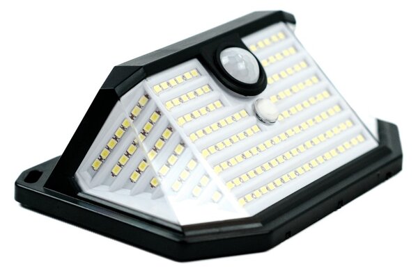 Venkovní solární nástěnné LED osvětlení Immax SIDE s PIR čidlem, 4W, 6000K