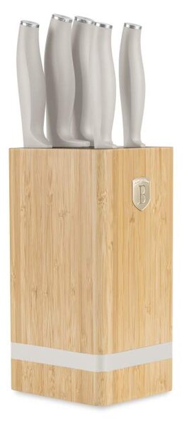 Sada nožů se stojanem BAMBOO 6 ks Sahara Collection