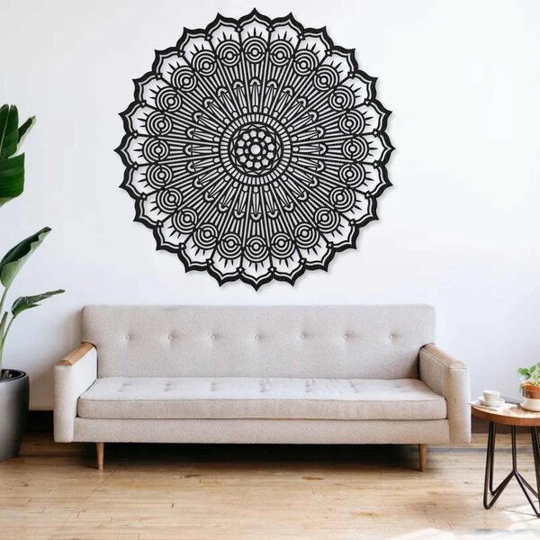 Dřevěná mandala na zeď | PERKO: HDF - Javor 30 cm 4532-100282 HDF0506
