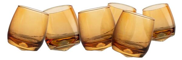 Sklenice v sadě 6 ks na whiskey 200 ml Rocking Whiskey – Sagaform