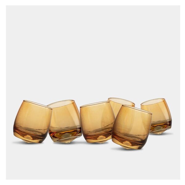 Sklenice v sadě 6 ks na whiskey 200 ml Rocking Whiskey – Sagaform