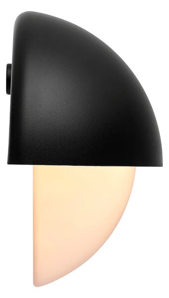 Nástěnné svítidlo Nordlux Scorpius Maxi Round black, š.27 cm, v.25,5 cm