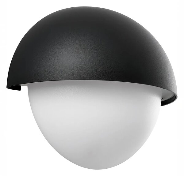 Nástěnné svítidlo Nordlux Scorpius Maxi Round black, š.27 cm, v.25,5 cm