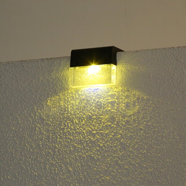 Venkovní solární LED osvětlení Immax DECK se světelným čidlem 3500K RGB, 1W, IP65, 2ks